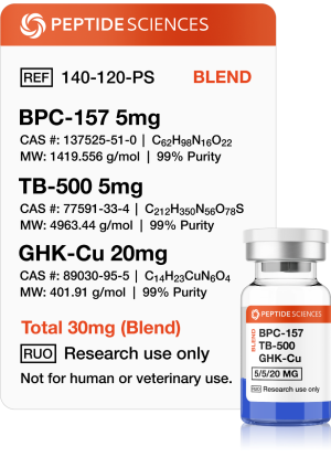 bpc-157 tb-500 ghk-cu peptide glow blend